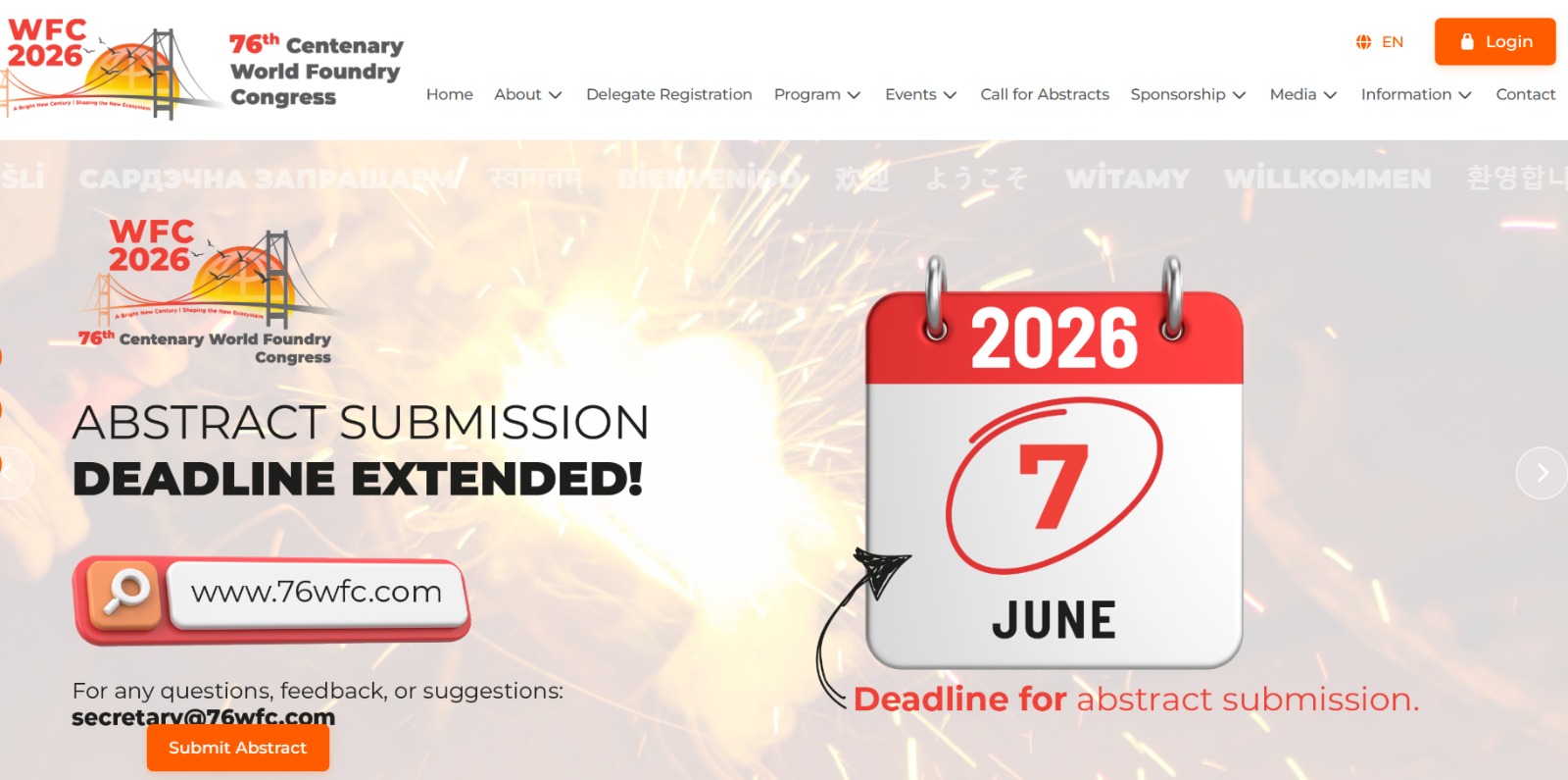 World Foundry Congress 2026